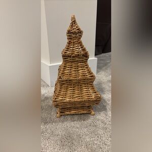 Mrs. Alice Wicker Decorative Tree nwot